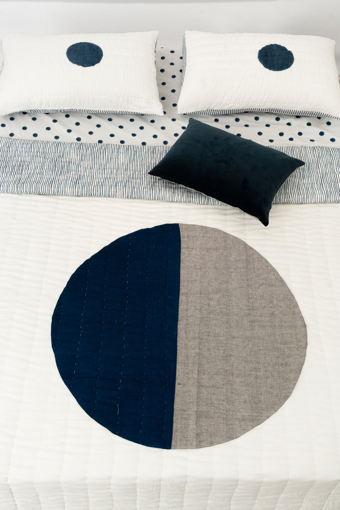Stripe Nila Lumbar Pillow