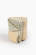 Checkered Beige Quilt