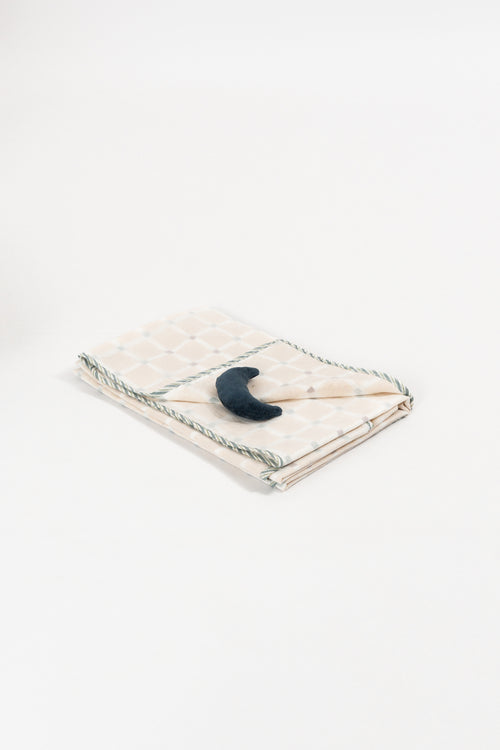 Checkered Beige Kids Dohar
