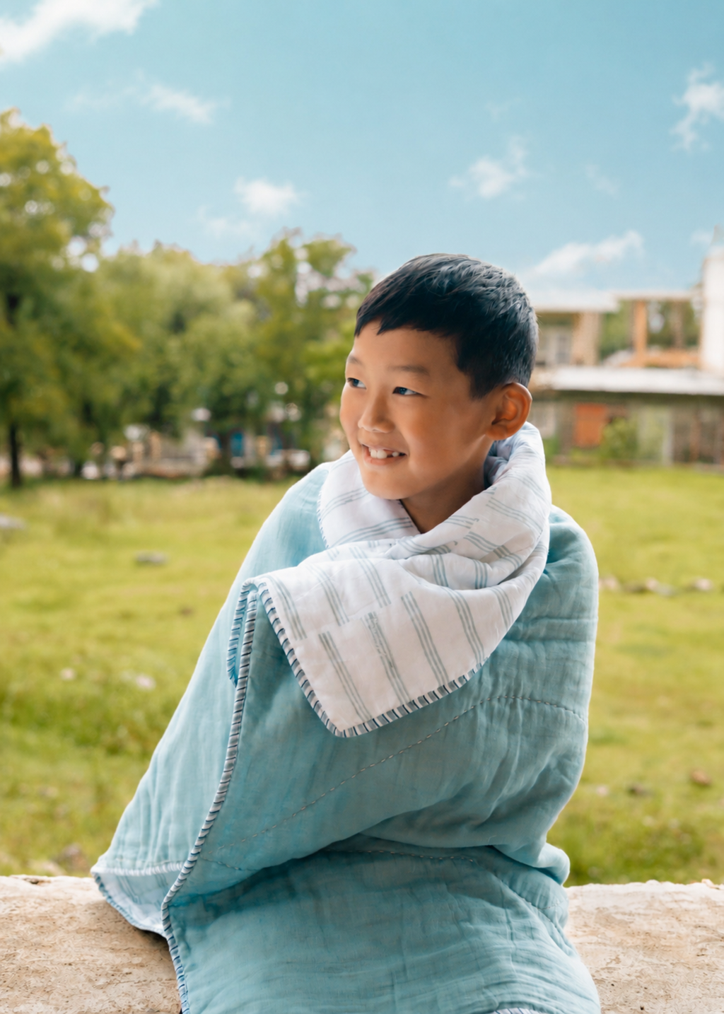 Pahado Kantha Kids Quilt