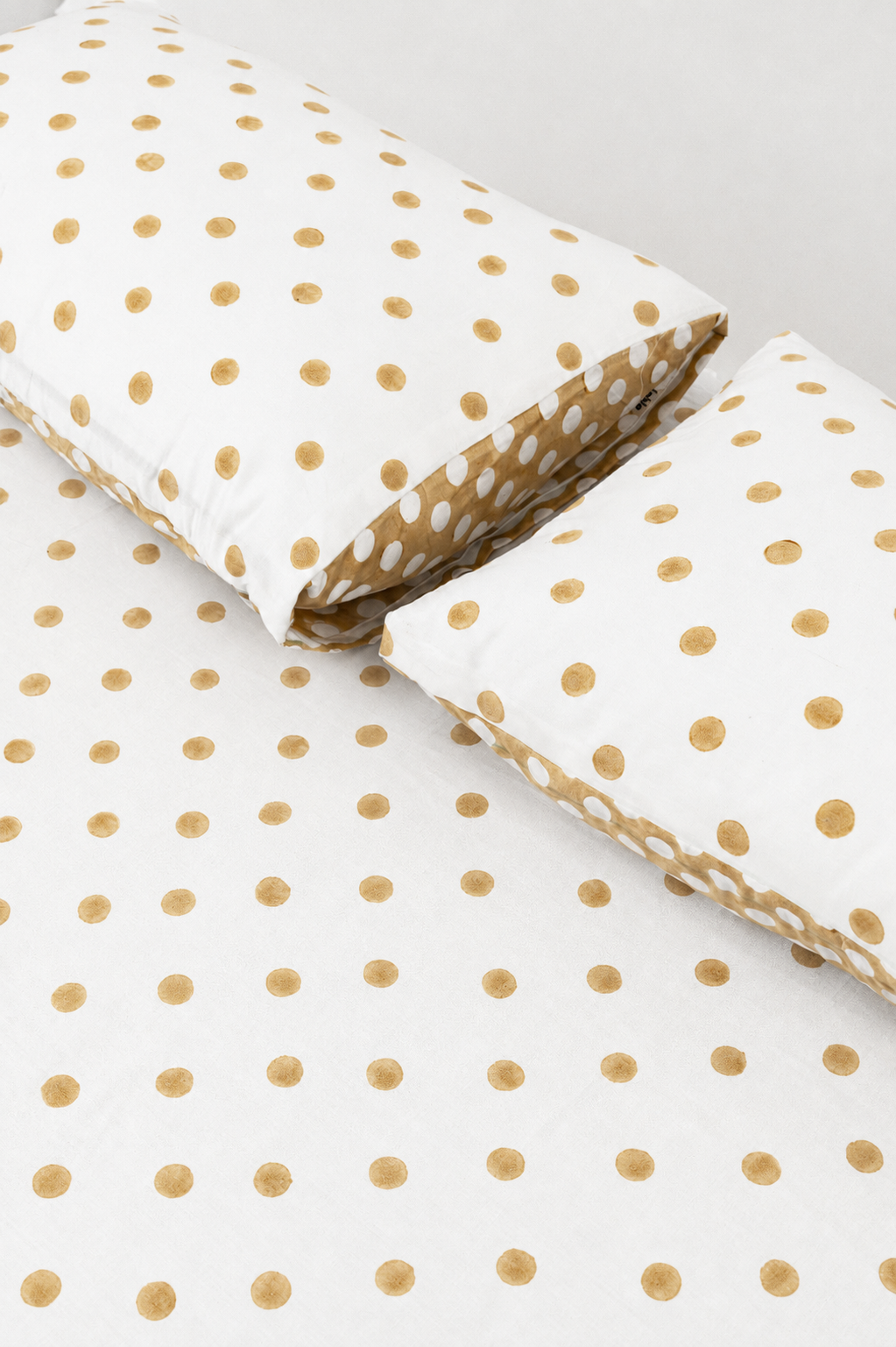 Dot by Dot Mustard Bedsheet