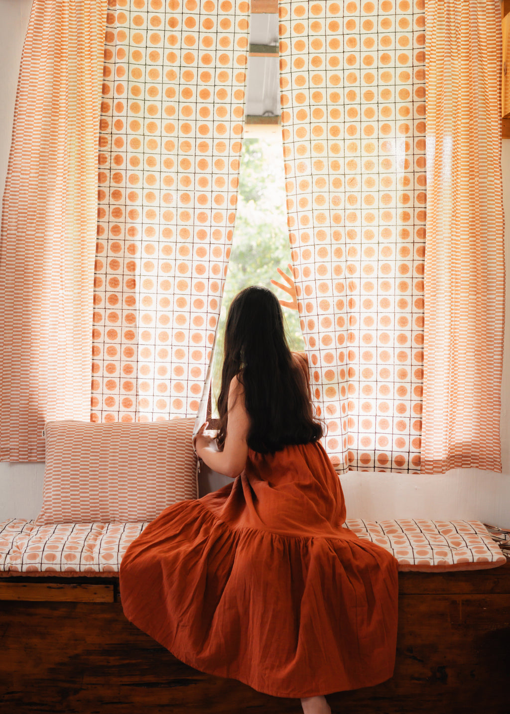 Warm Hour Door Curtain